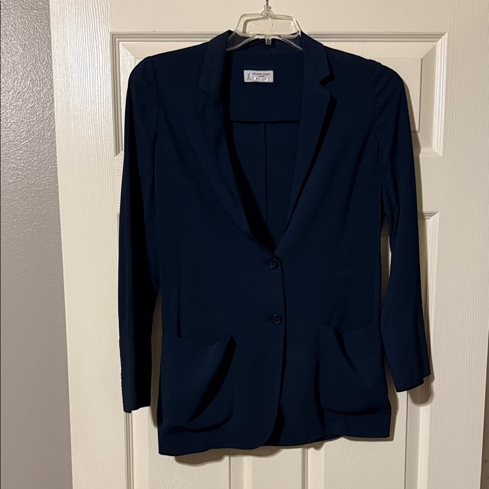 Alberto Biani Couture Midnight Blue Blazer